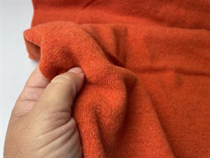 Strik - uld jersey, mørk orange